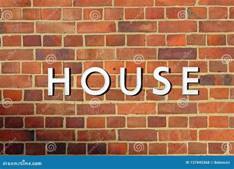 exterior letters for house